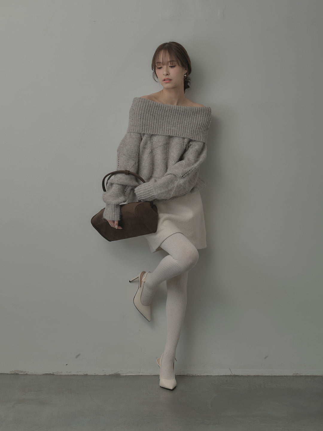 ブークレ台形ミニスカート