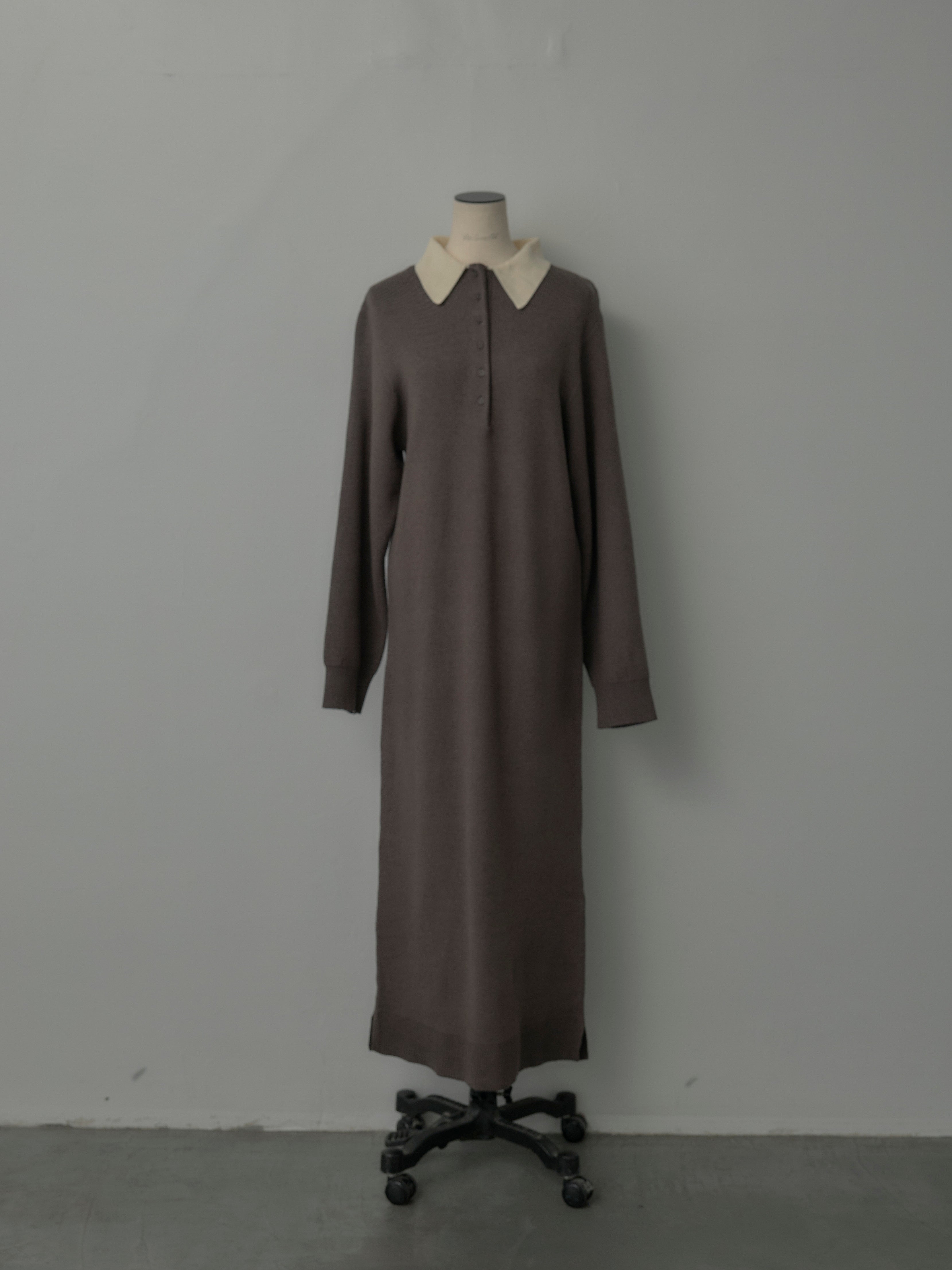 配色ポロニットワンピース – nairo