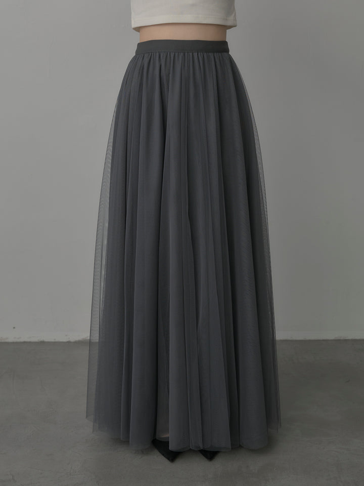 [予約]ボリュームチュールスカート【S】