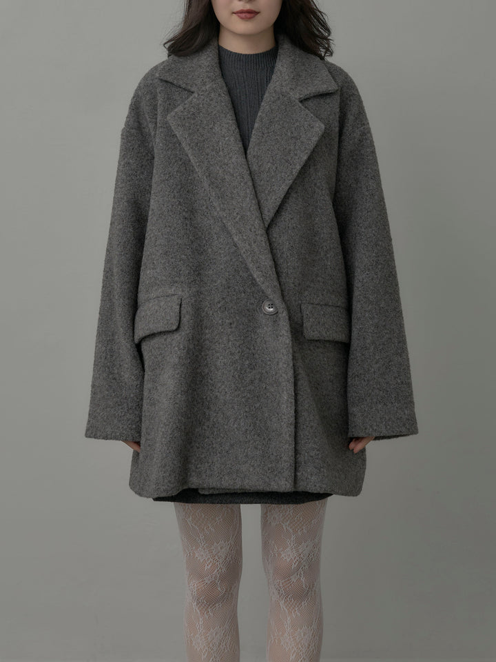 【Essential】オーバーサイズジャケットコート