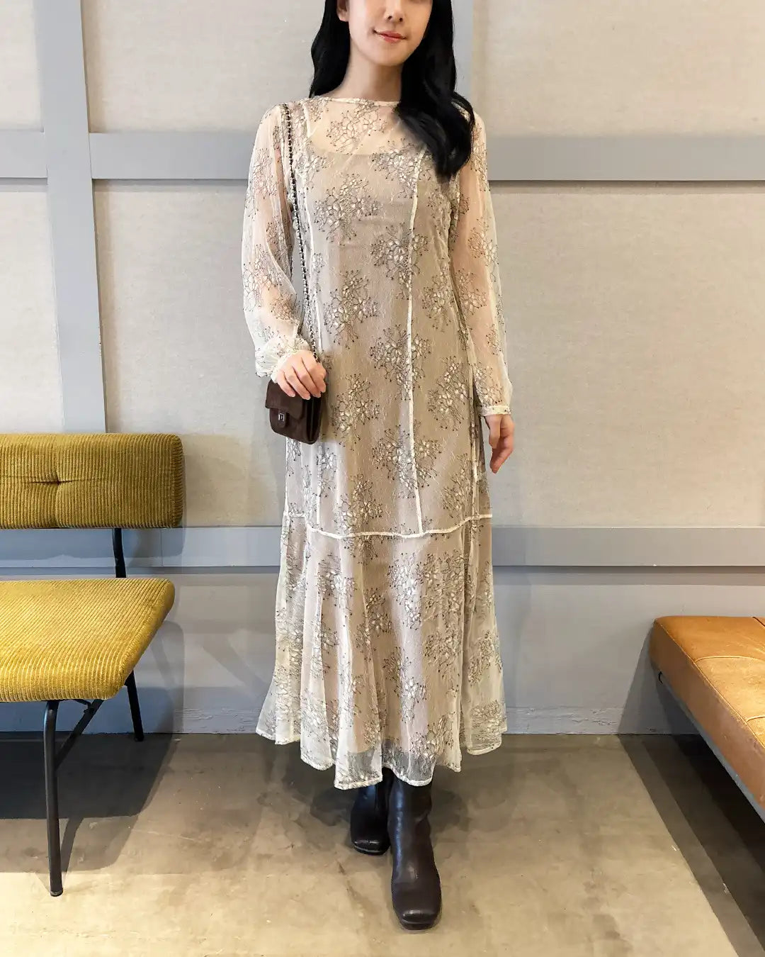 nairo レディシルエットレースドレス nairo レディシルエットレースドレス