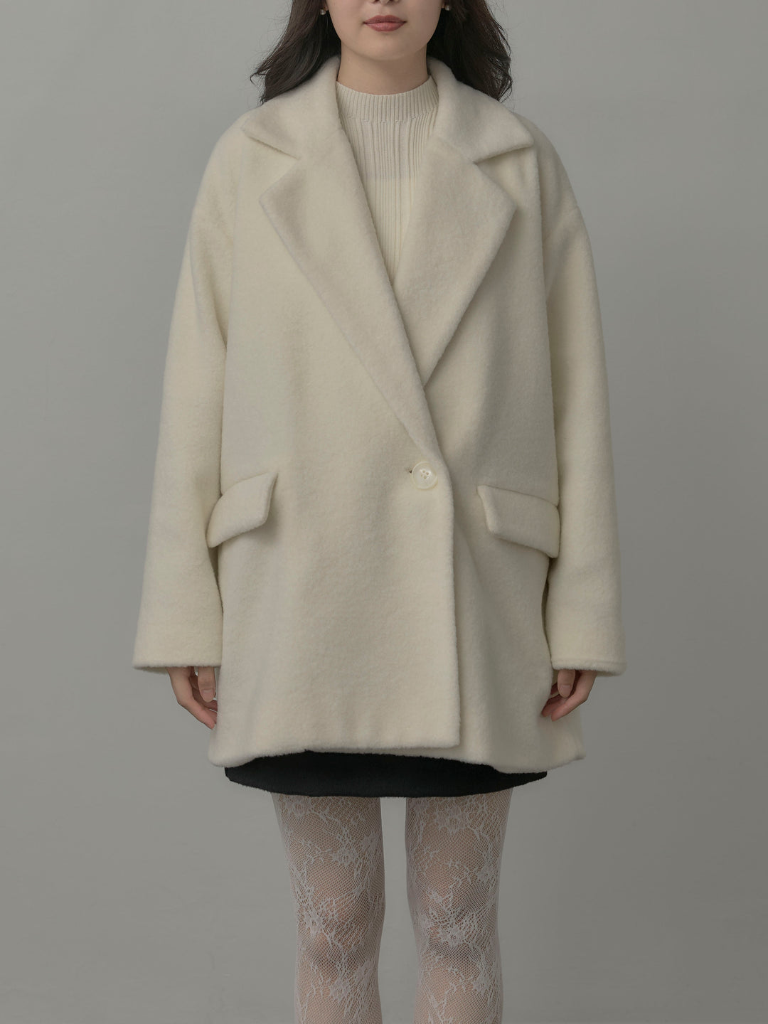 【Essential】オーバーサイズジャケットコート