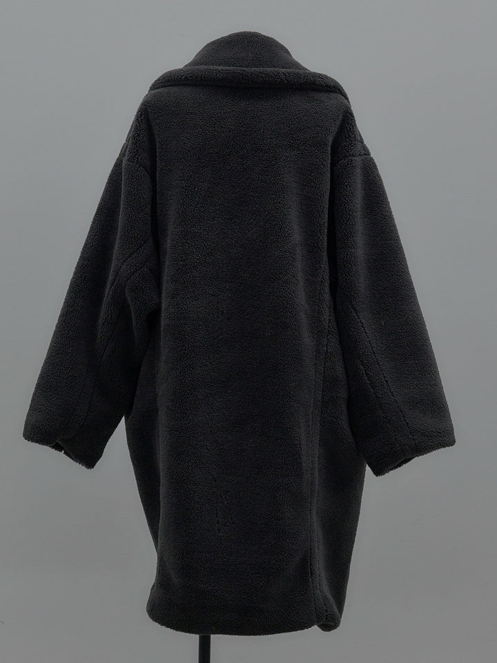 テディボアロングコート