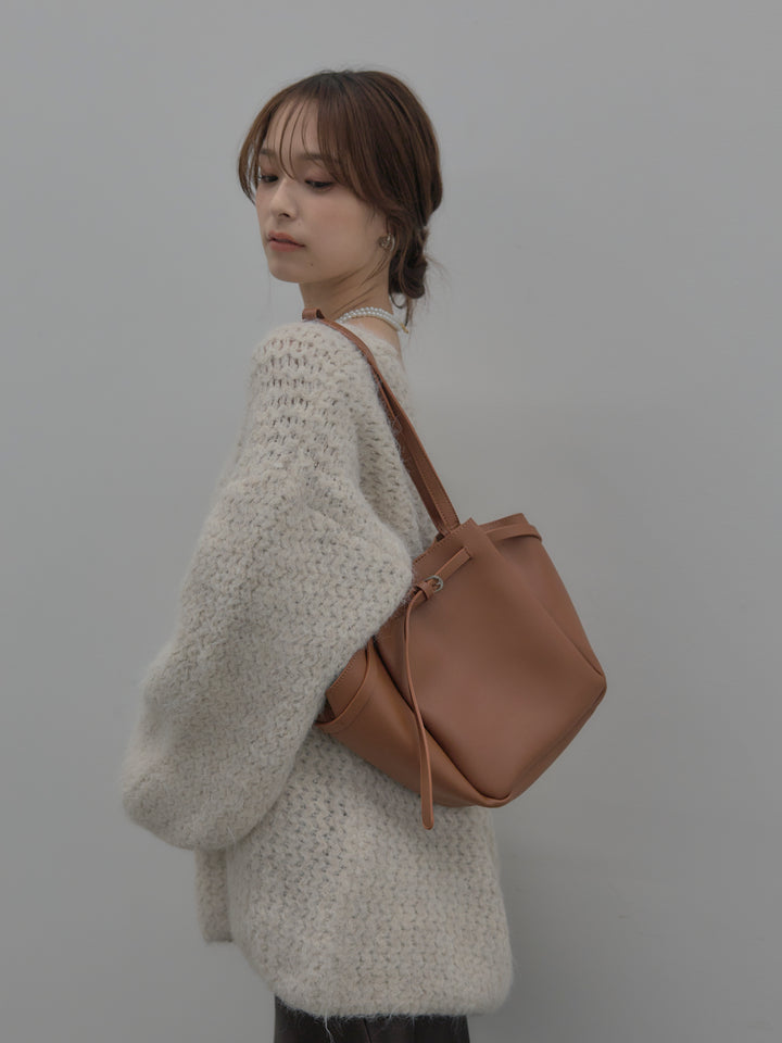 スムースラインバケットトートBAG