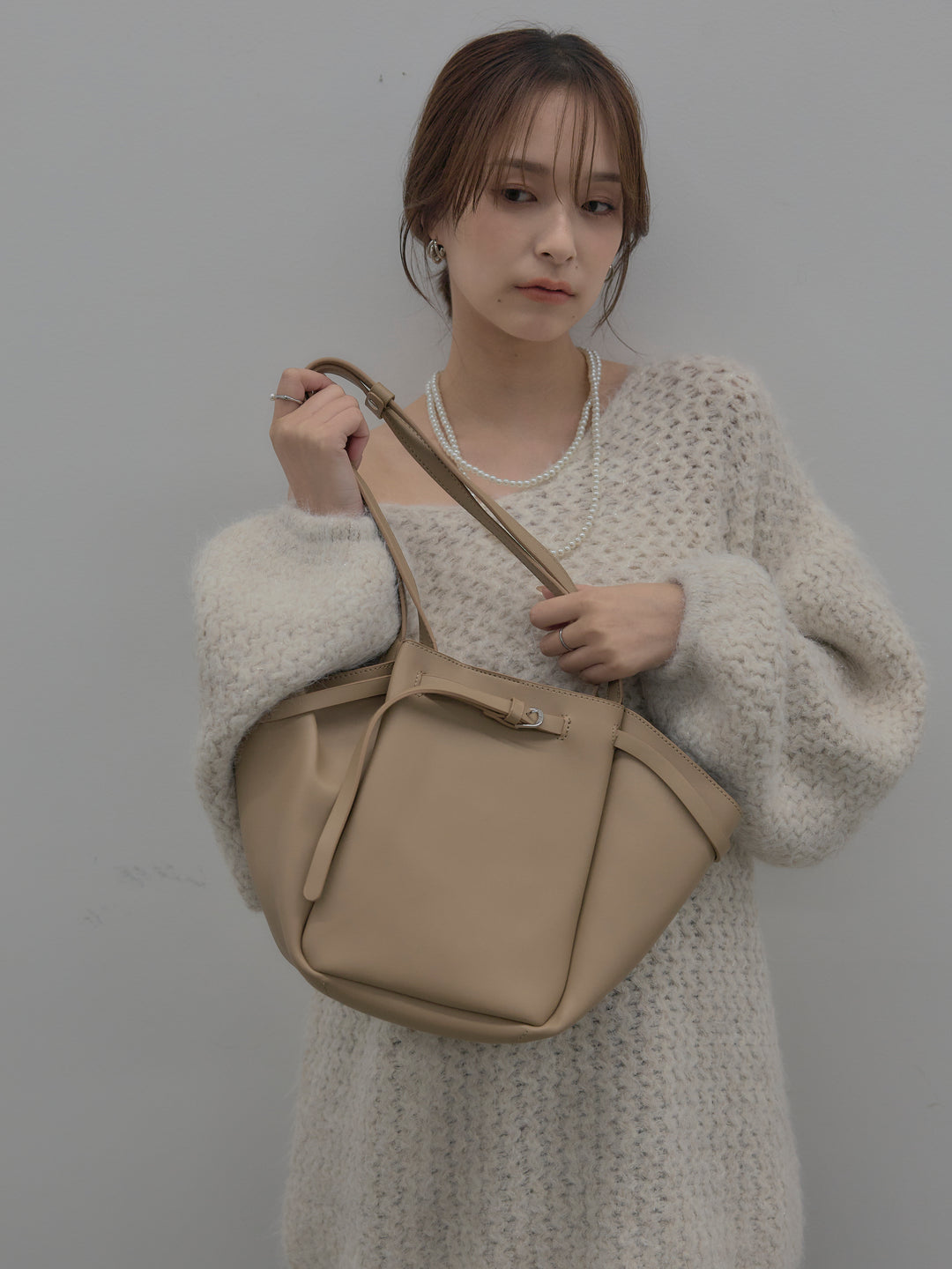 スムースラインバケットトートBAG