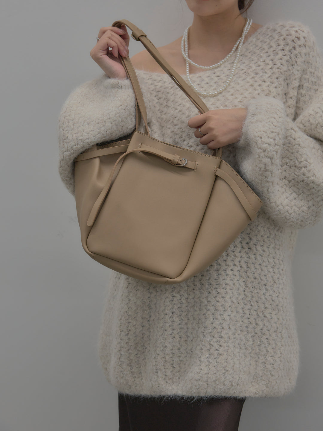 スムースラインバケットトートBAG