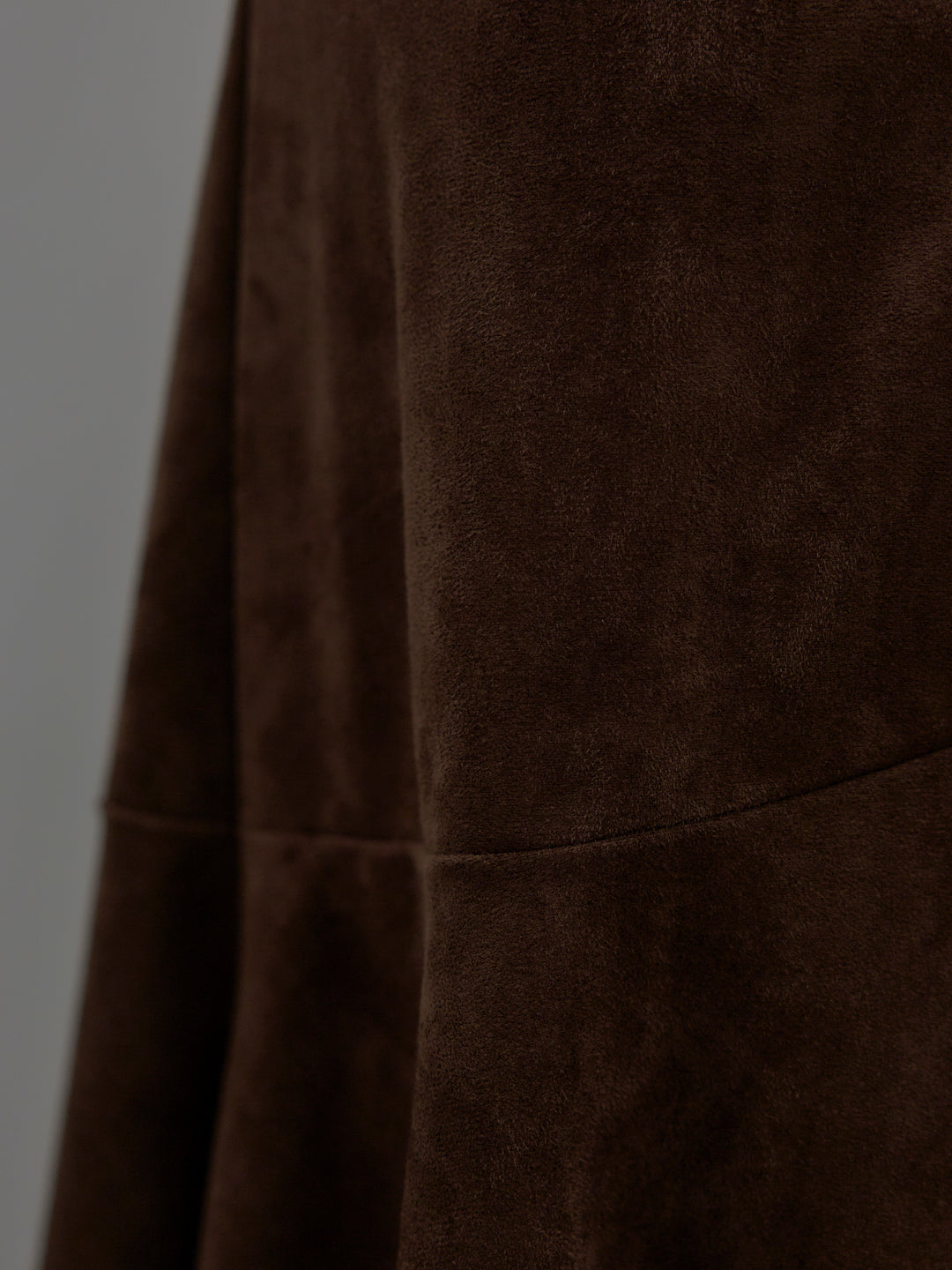 スウェードフレアスカート