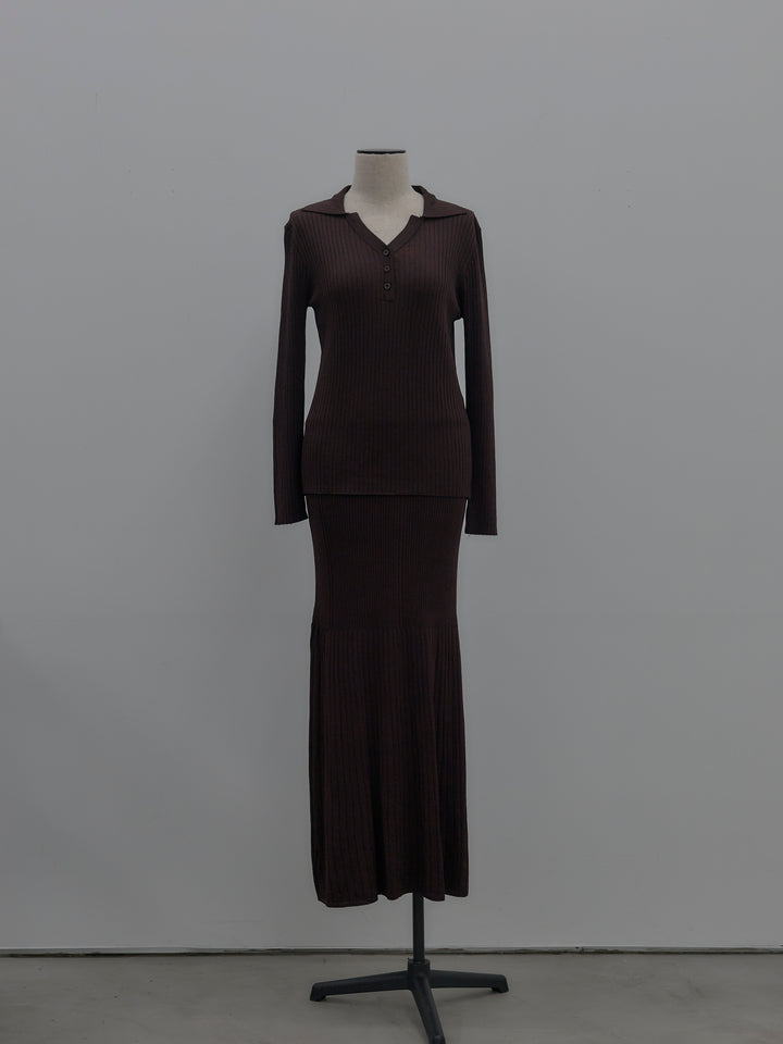 リブポロスカートSET UP