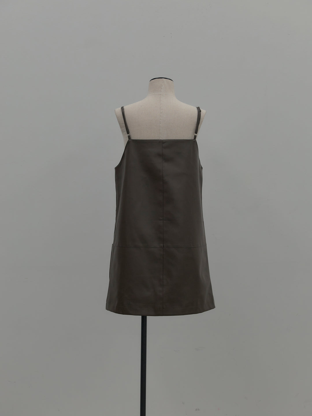 レザーキャミソールワンピース