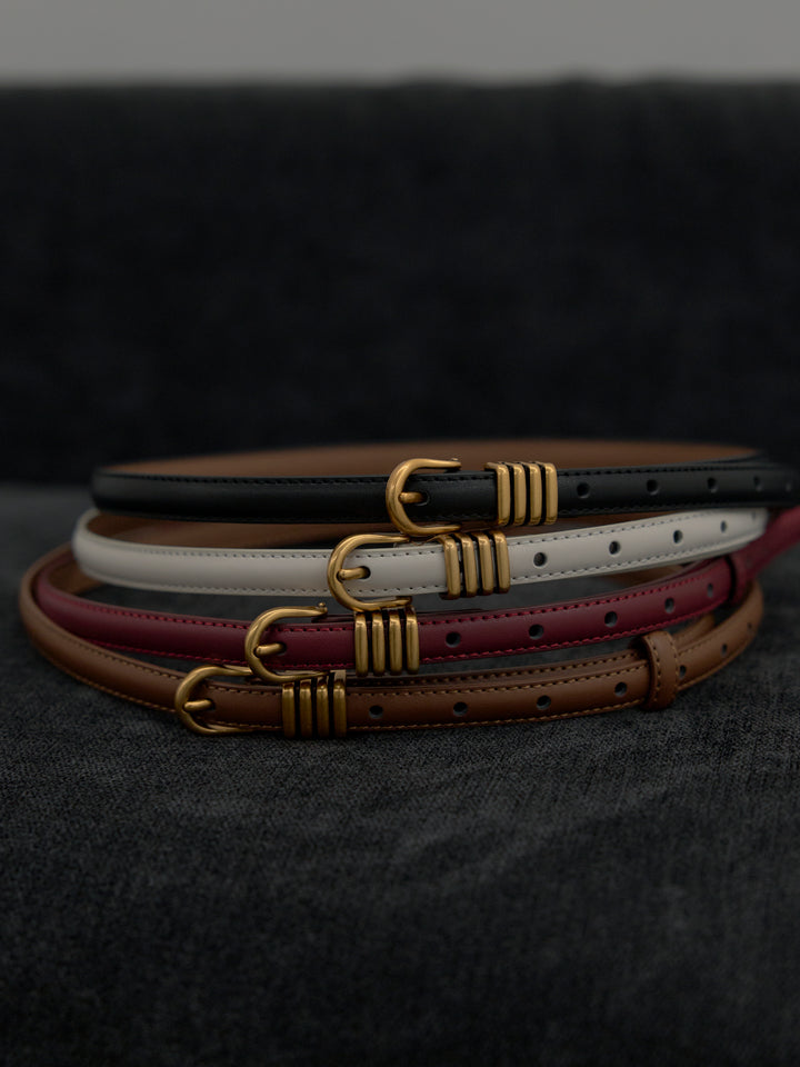 ベーシックゴールドミニバックルベルト