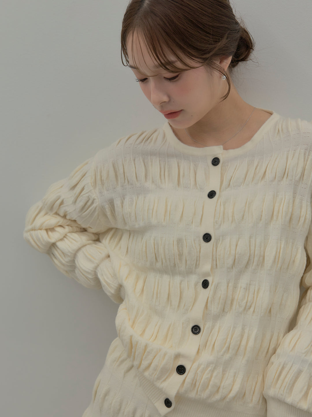 スカルプチュアルニットSET UP