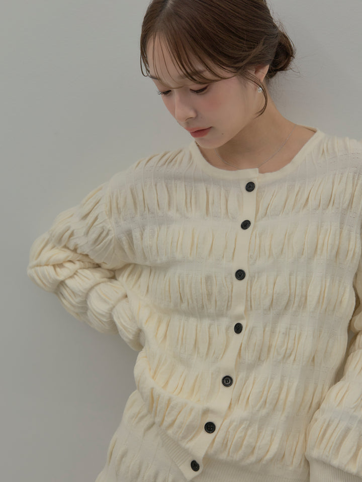 スカルプチュアルニットSET UP