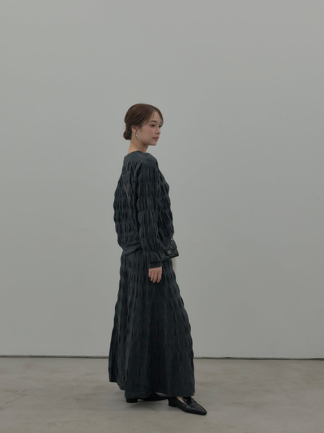 スカルプチュアルニットSET UP