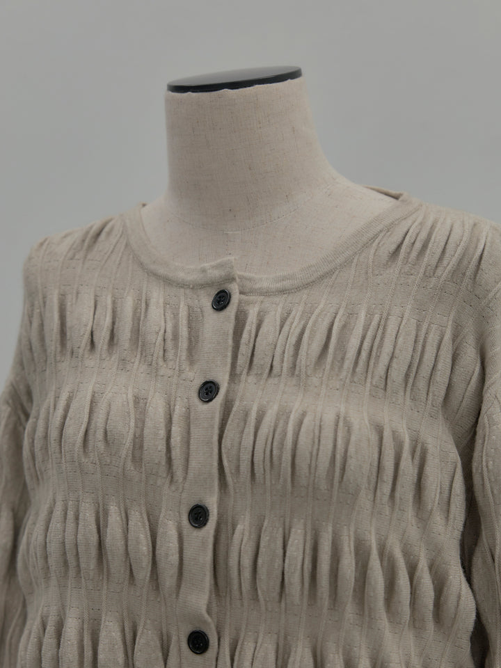 スカルプチュアルニットSET UP