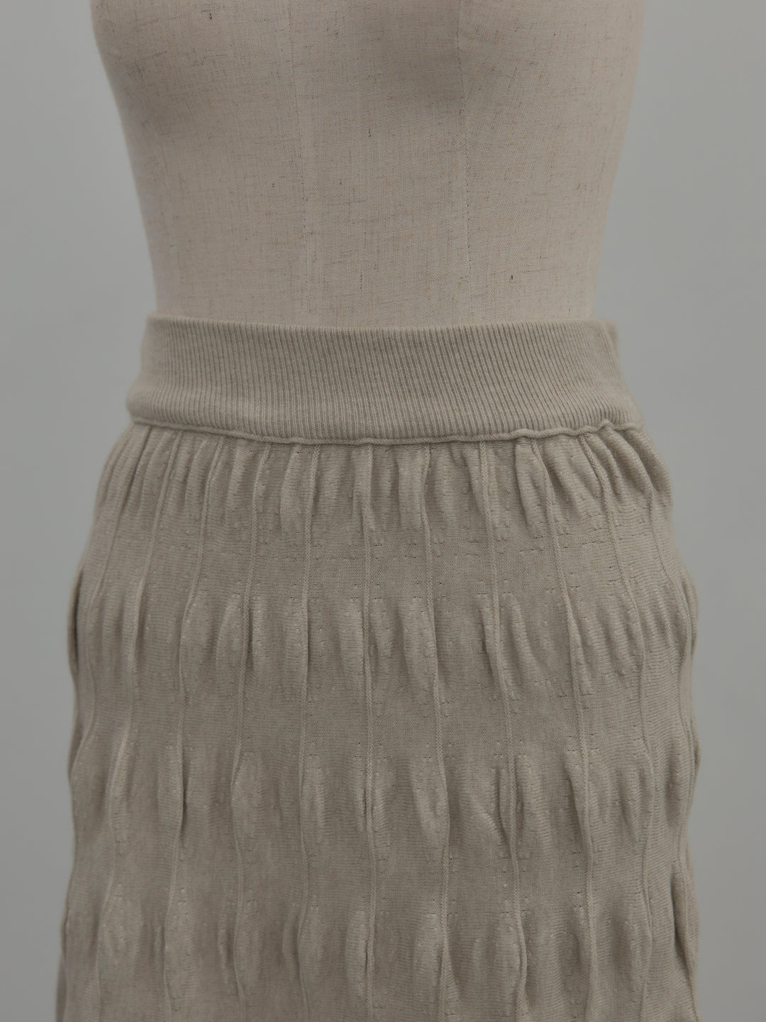 スカルプチュアルニットSET UP