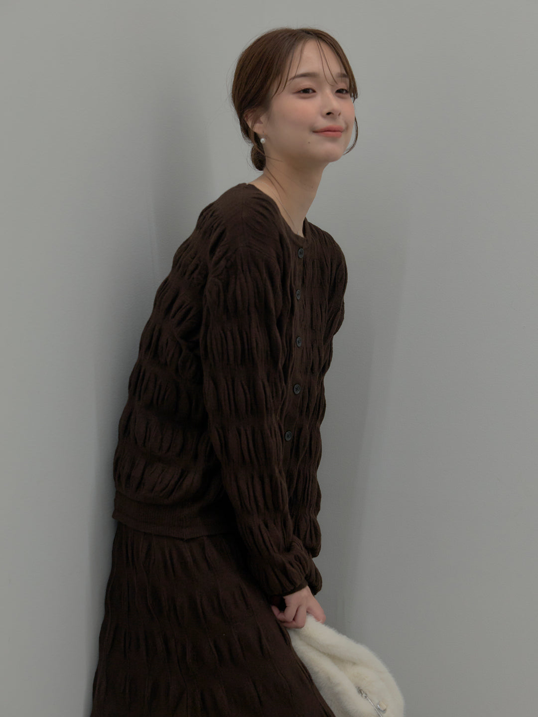 スカルプチュアルニットSET UP