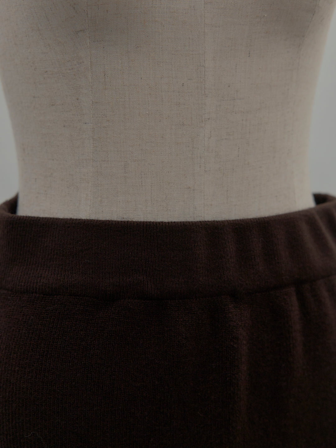 VネックニットSET UP (ベルト付き)