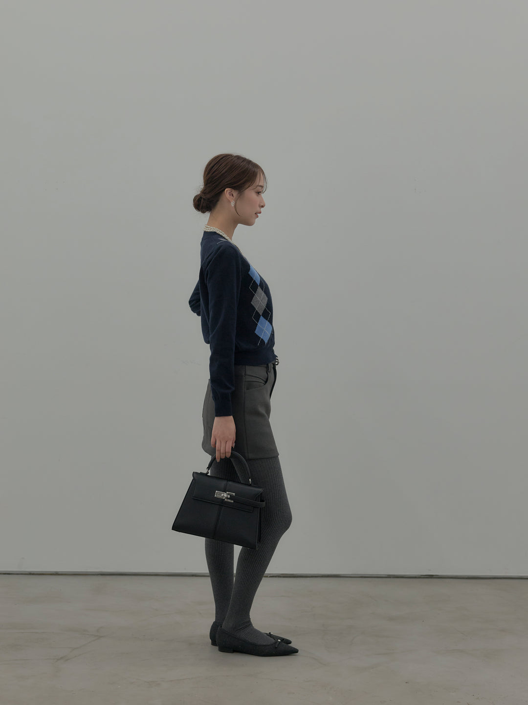 スムースタッチデザインポケットミニスカート(インパン付き)