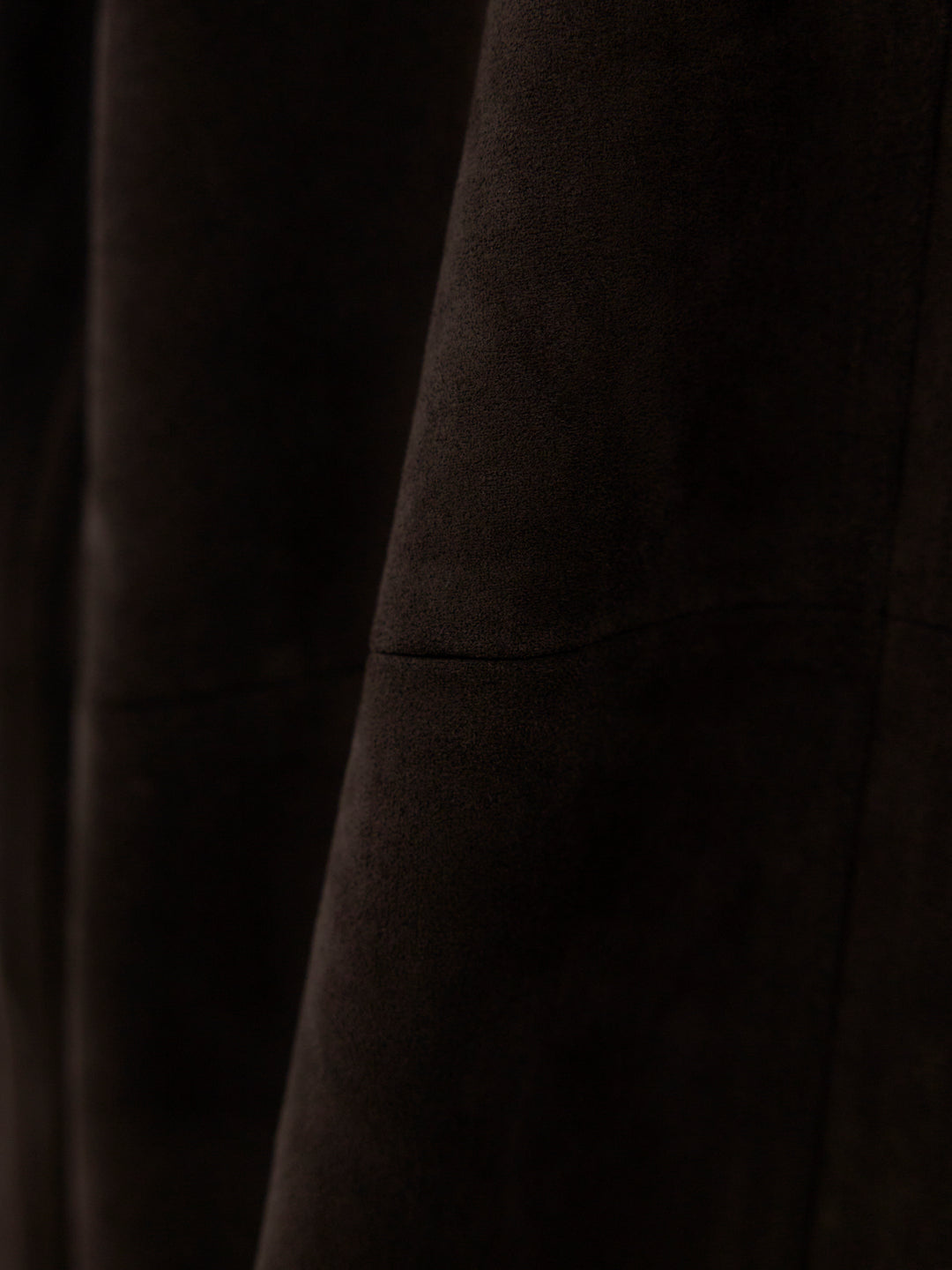 レザー襟オーバースウェードジャケット