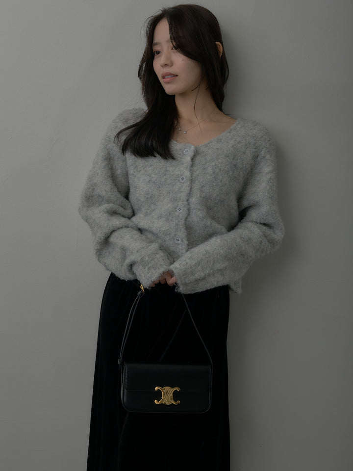 ベロアフレアロングスカート