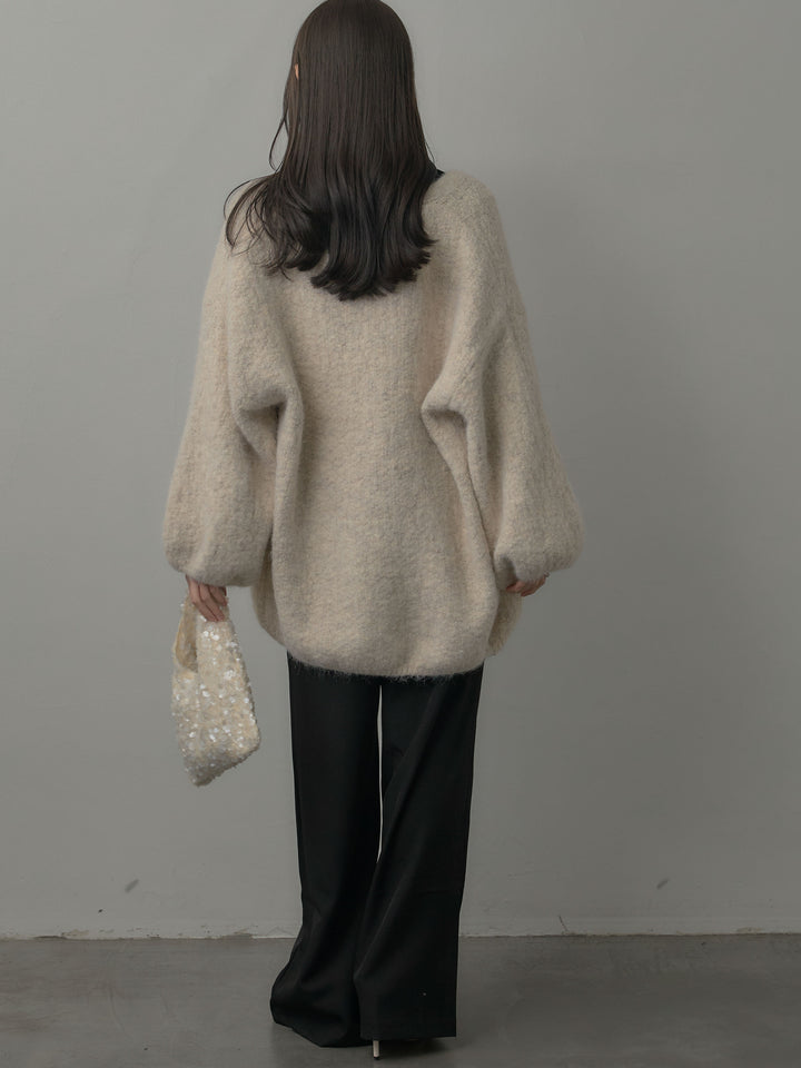 シアーレイヤードヘンリーネックトップス