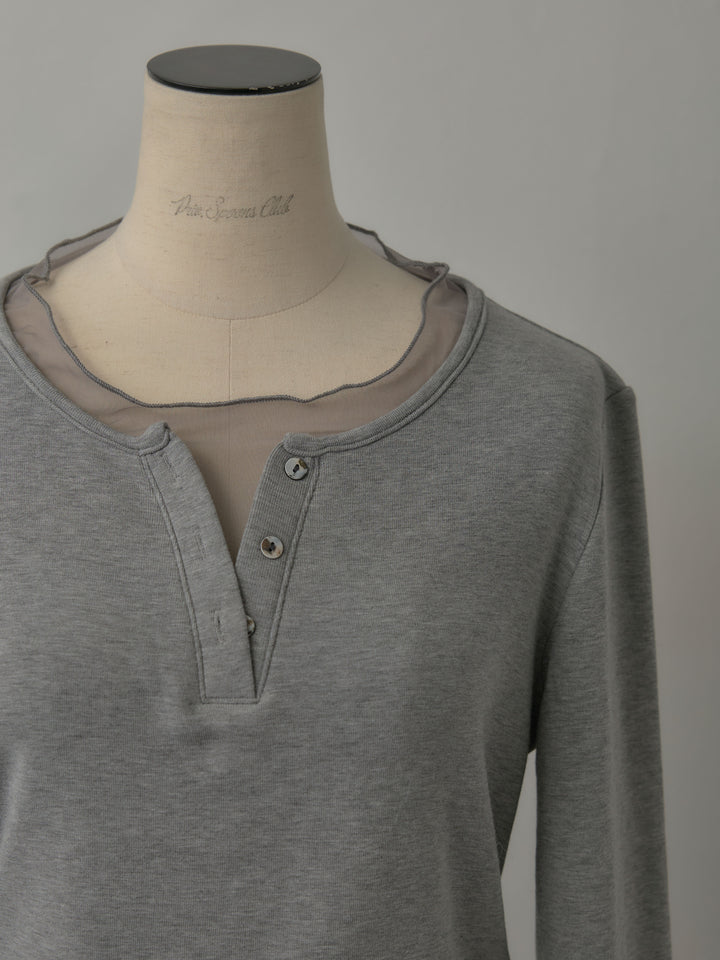 ウエストラップワイドパンツ