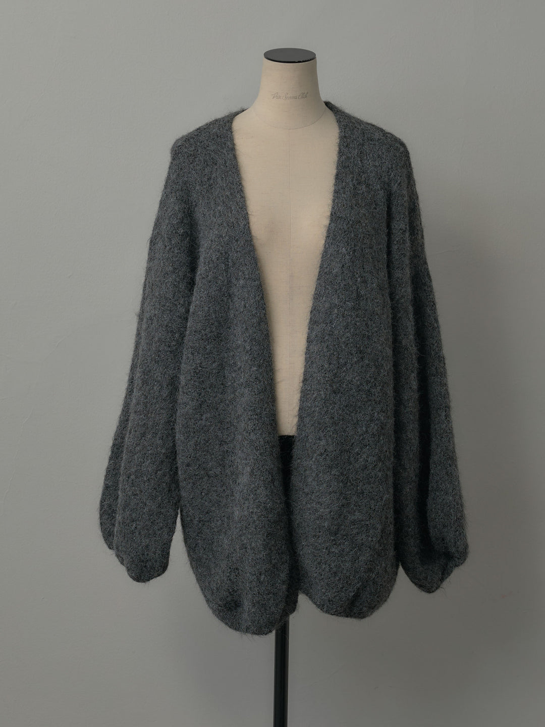 ミックスヤーンオーバーニットカーディガン