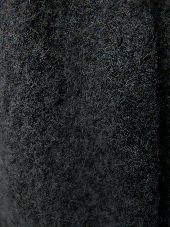 ミックスヤーンオーバーニットカーディガン