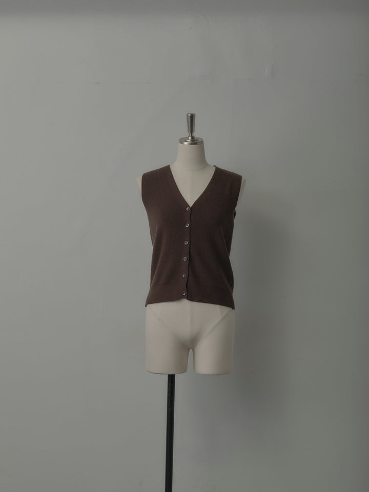 カーディガン&ニットベストアンサンブルSET