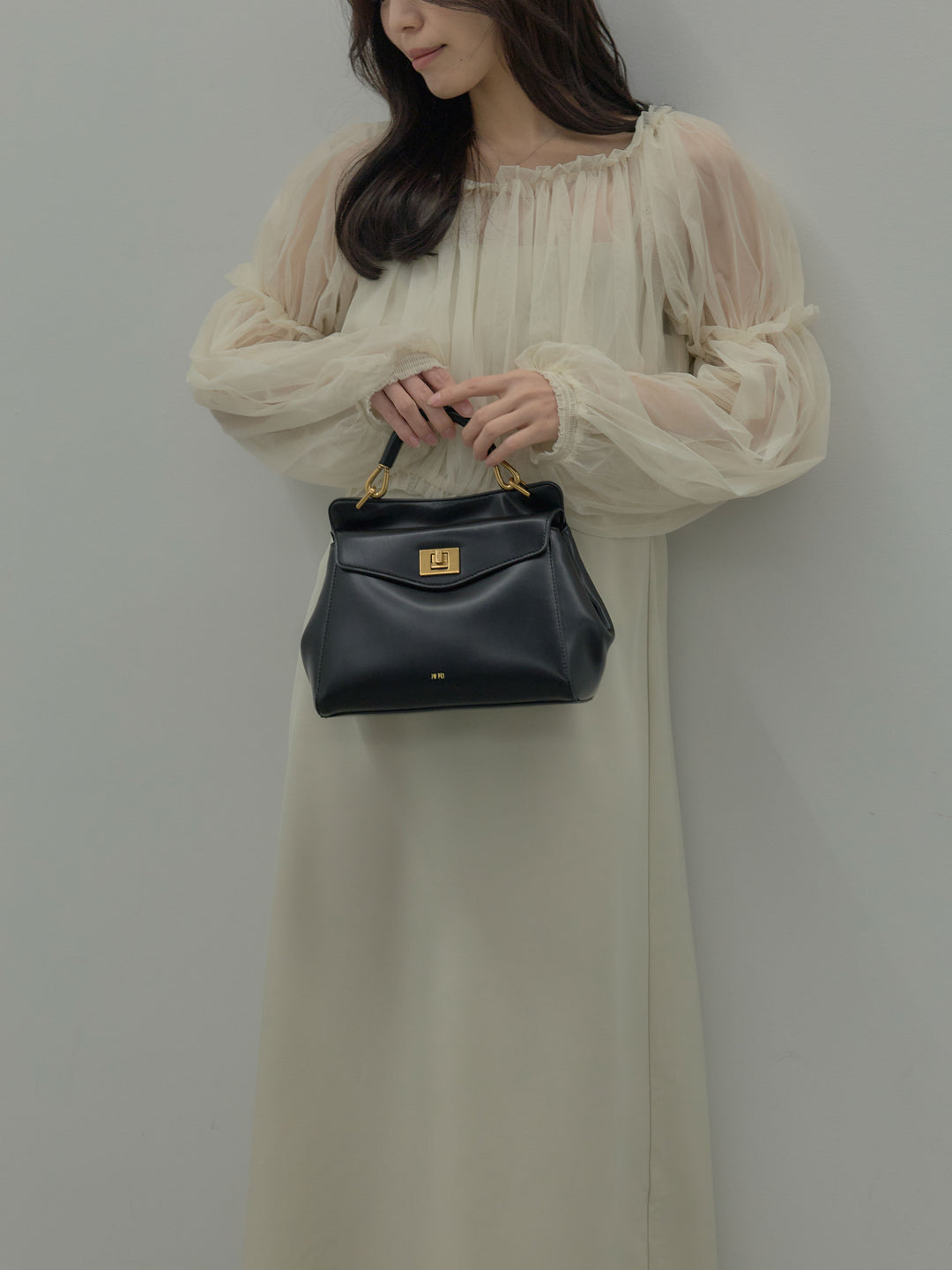 2wayチュールブラウス付きワンピース