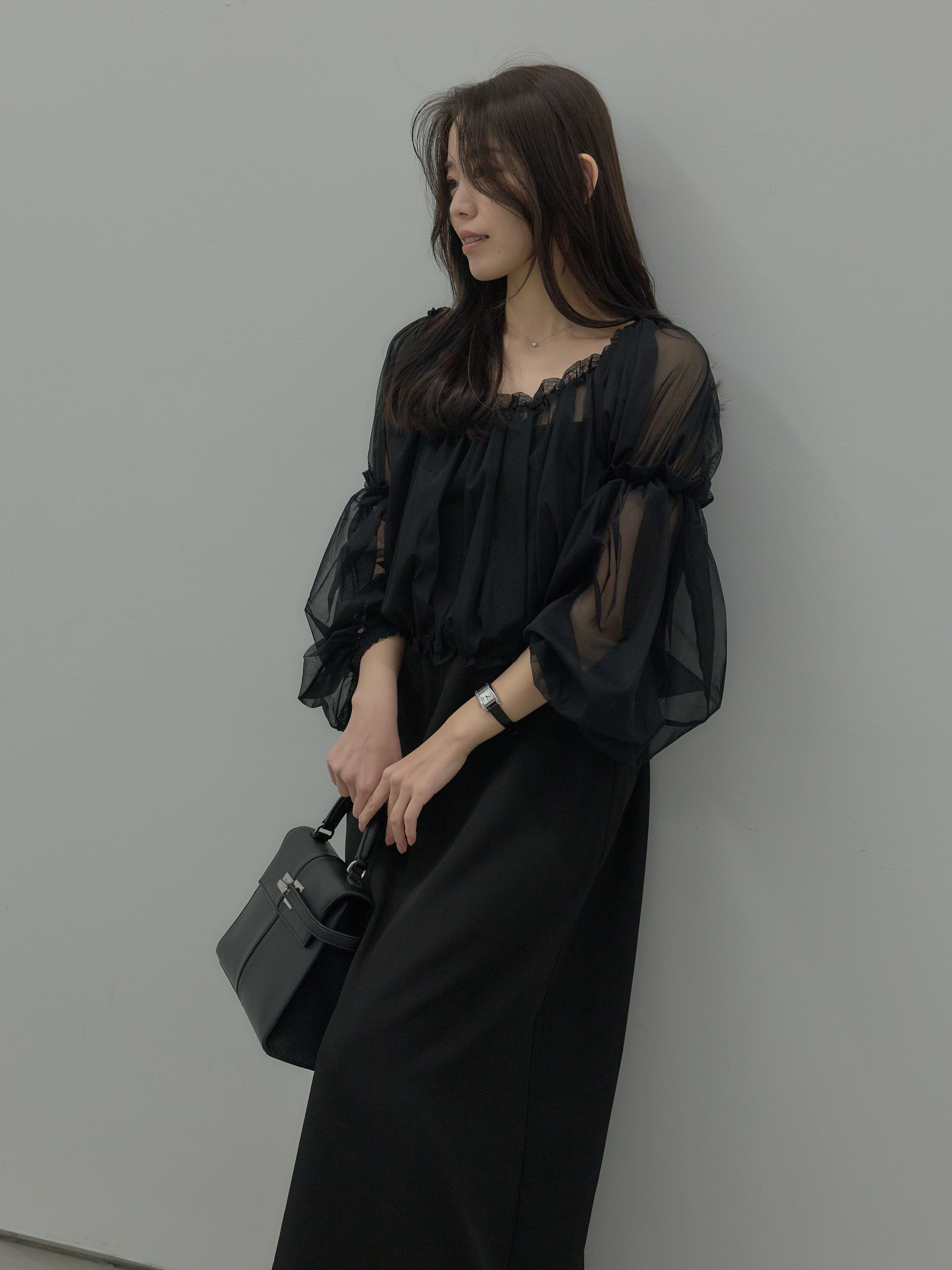 2wayチュールブラウス付きワンピース – nairo