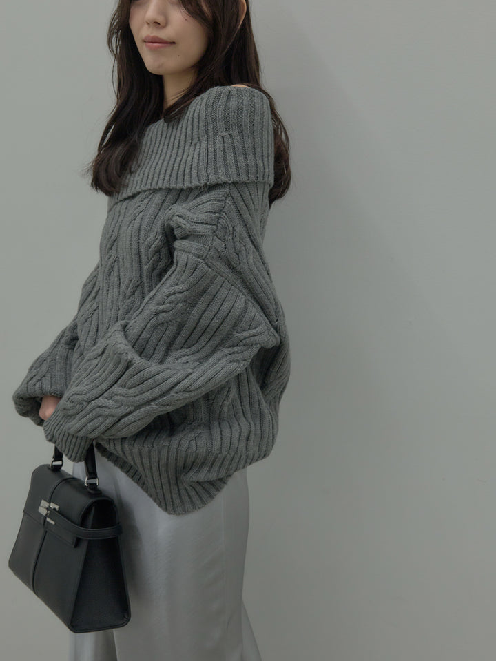 リュクスAラインサテンスカート