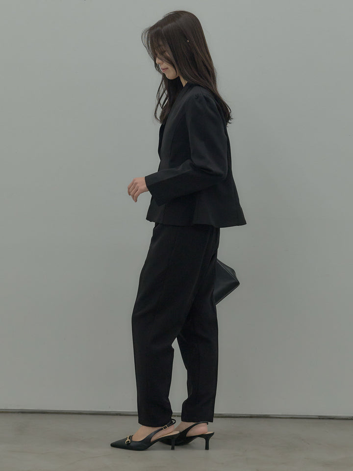 ハイウエストデザインパンツ