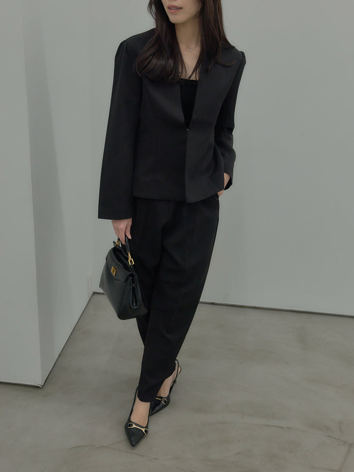 ハイウエストデザインパンツ