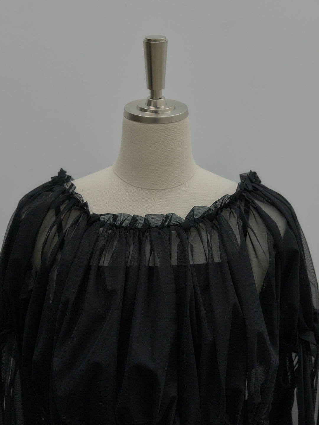 2wayチュールブラウス付きワンピース