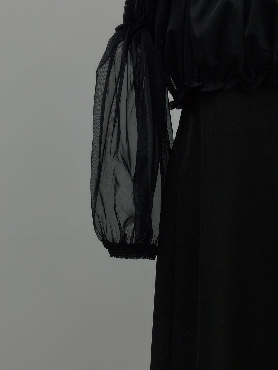 2wayチュールブラウス付きワンピース