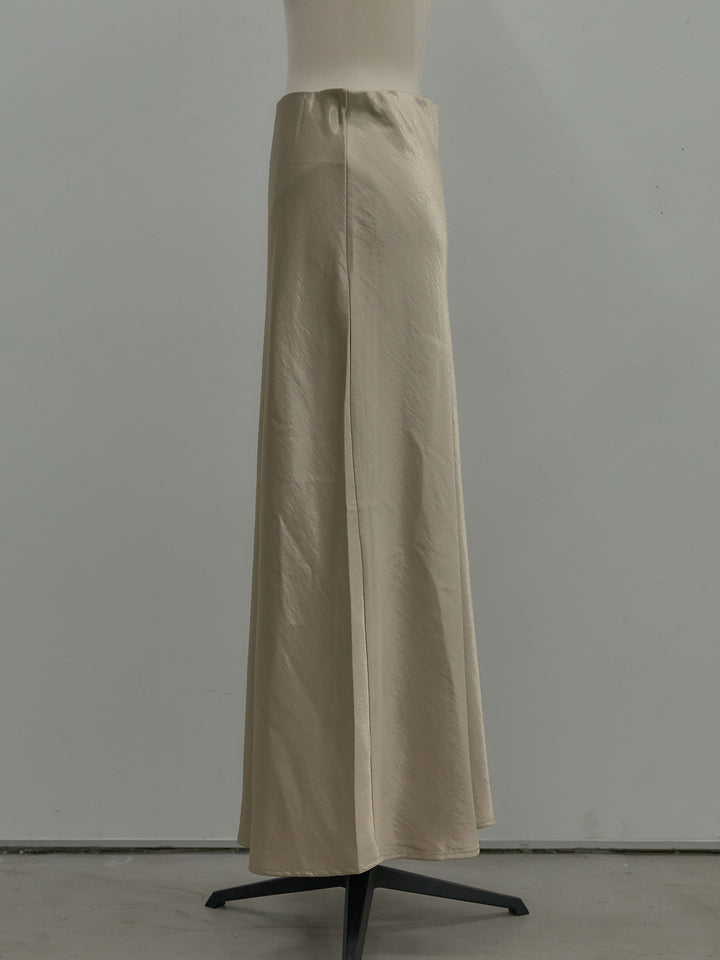 リュクスAラインサテンスカート
