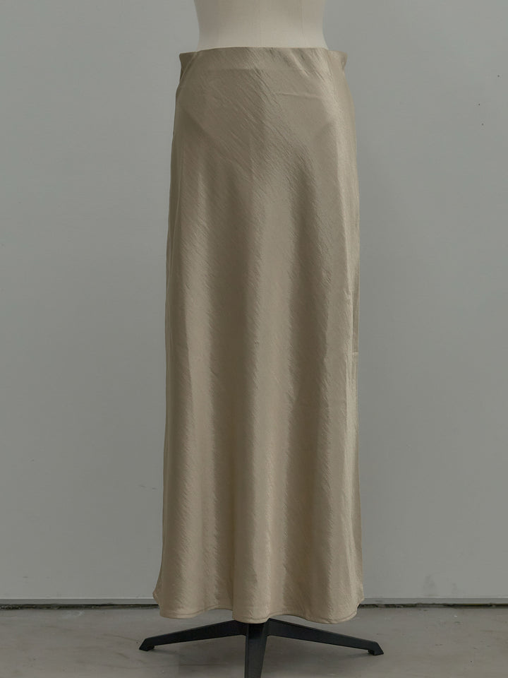 リュクスAラインサテンスカート