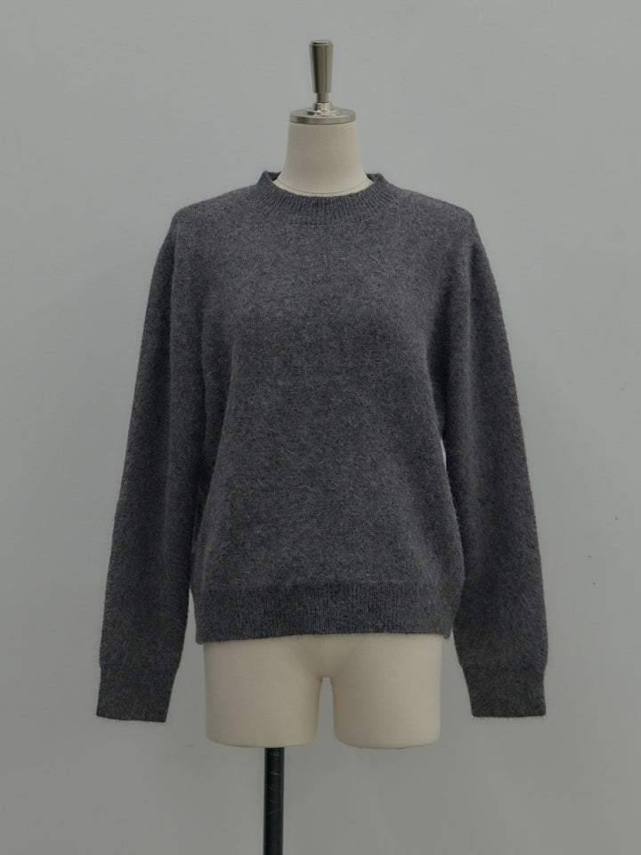 【premium touch】 ルーズニットプルオーバー