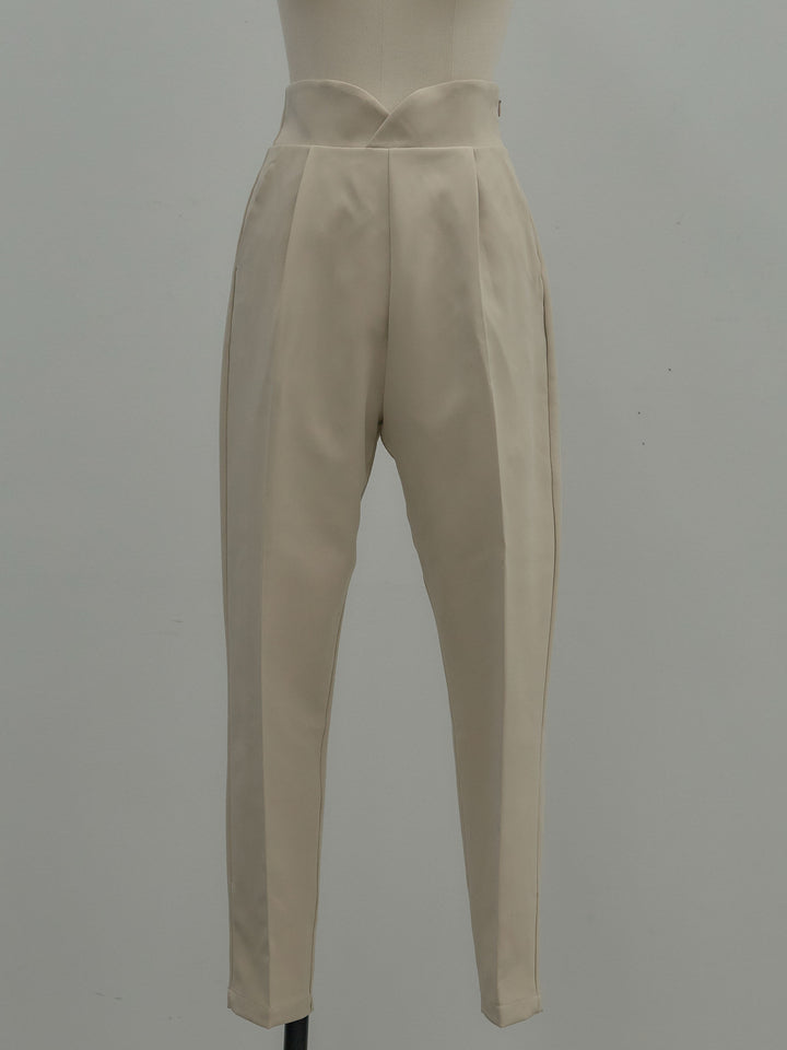 ハイウエストデザインパンツ