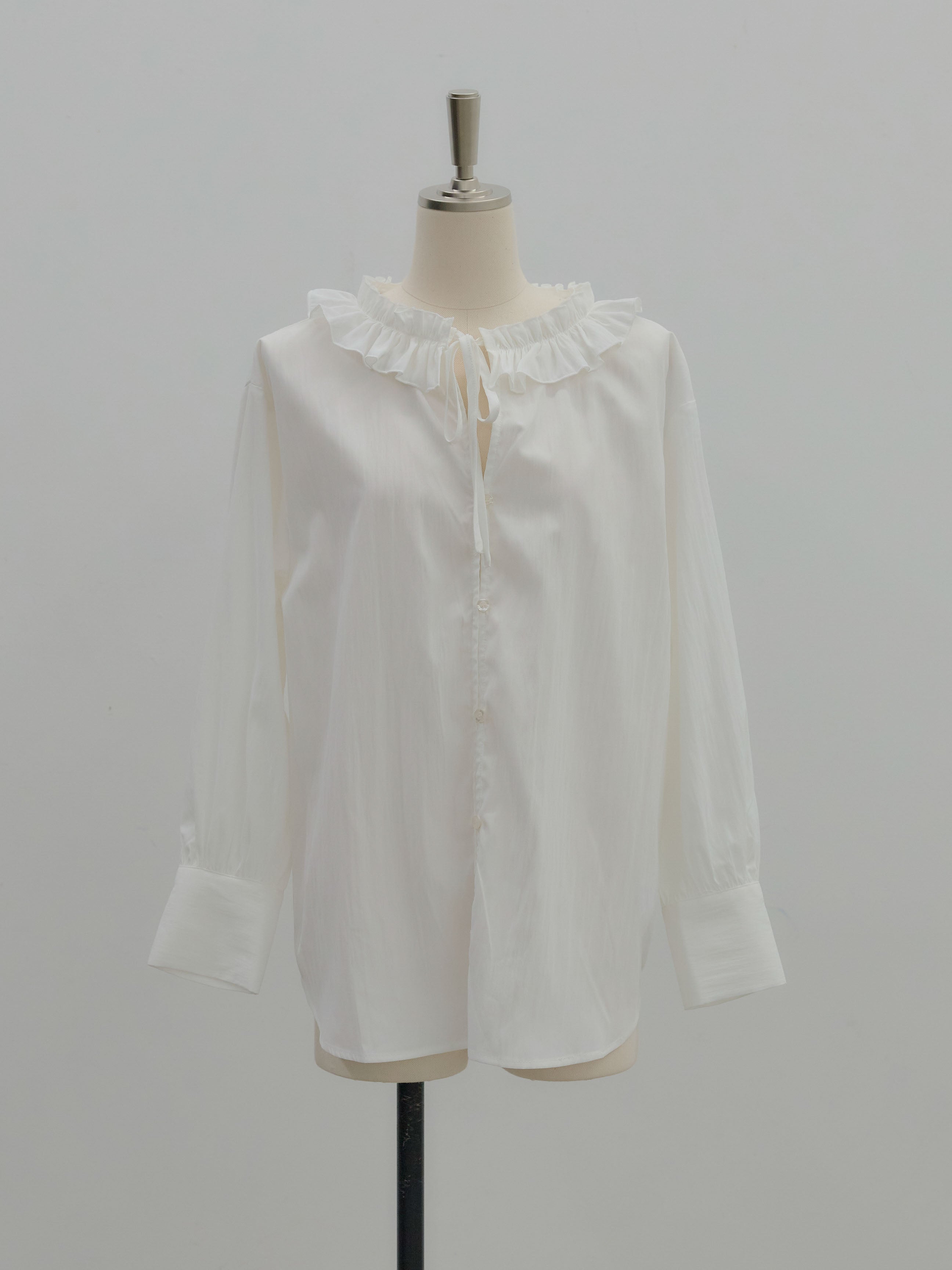 フリルネックリボンブラウス – nairo