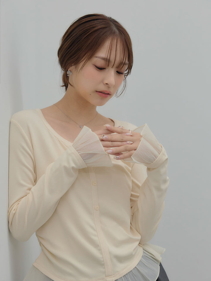 フロントタックツイルパンツ