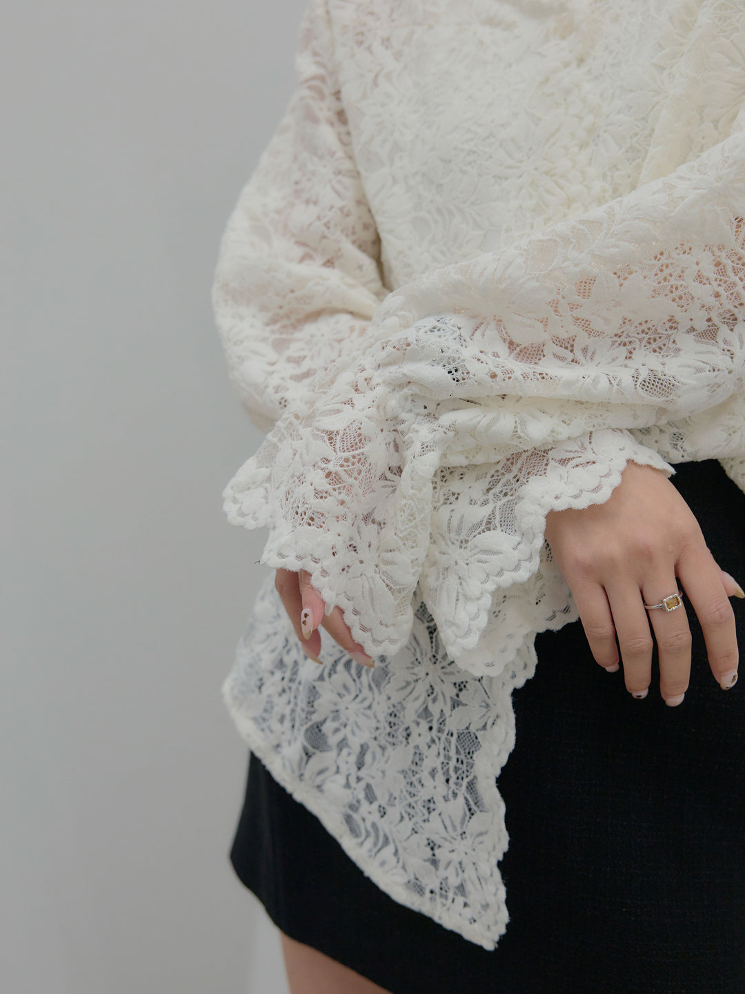 【Essential】ツイードミニスカート