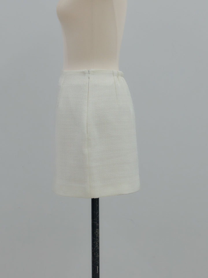 【Essential】ツイードミニスカート