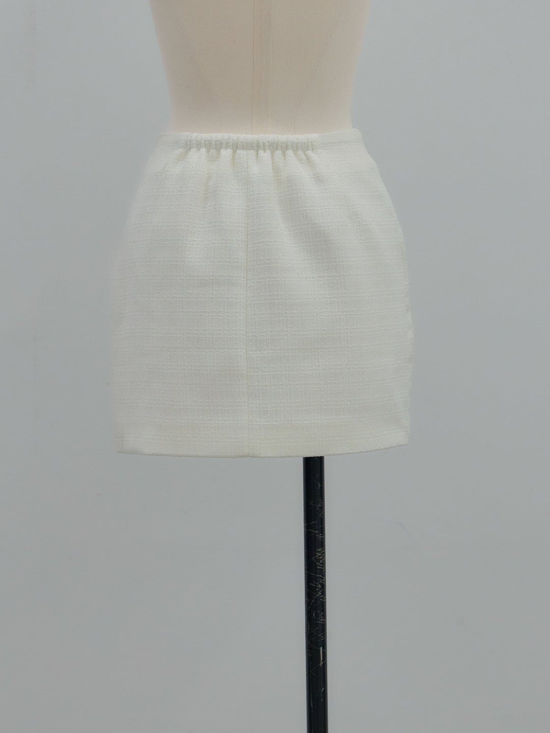 【Essential】ツイードミニスカート