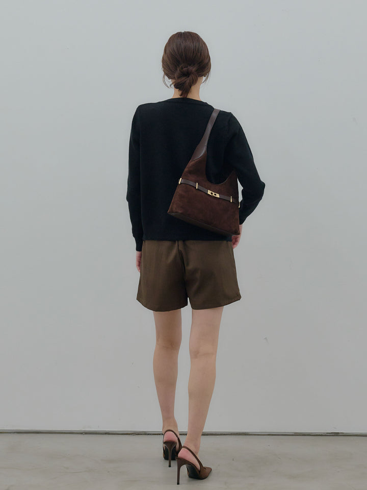 ハートボタンニットカーディガン