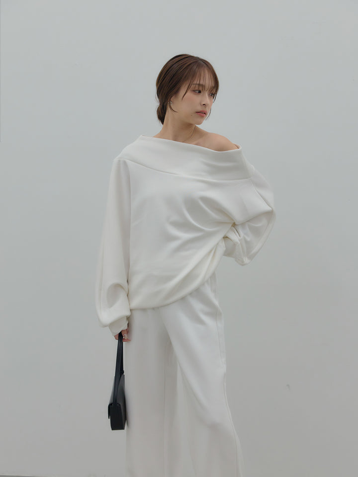 ワンショルダールーズスムーストップス