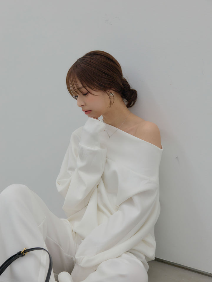 ワンショルダールーズスムーストップス