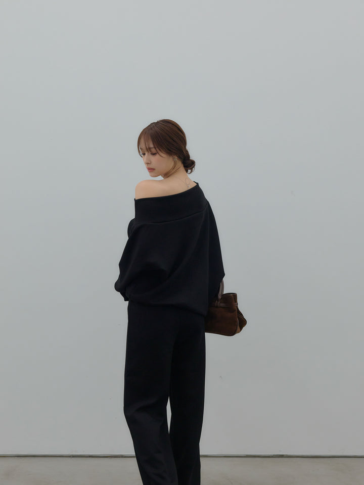 ワンショルダールーズスムーストップス