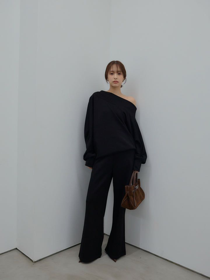 ワンショルダールーズスムーストップス